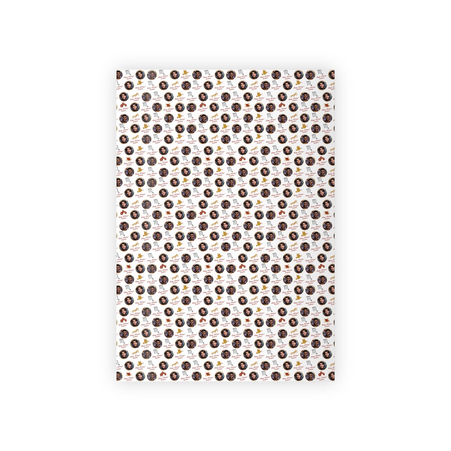 Scorpio Themed Wrapping Paper