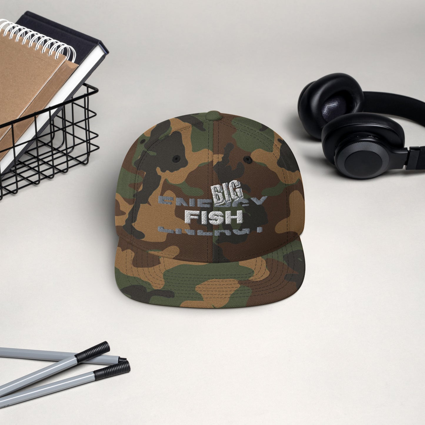 Big Fish Energy Snapback Hat