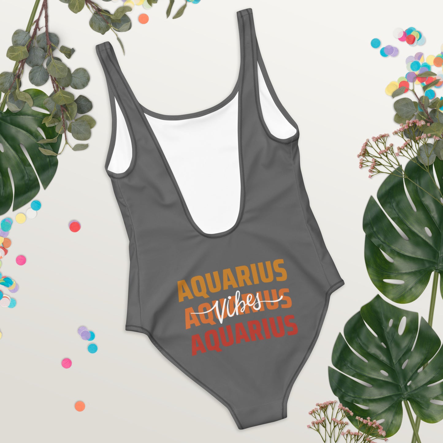 Aquarius Vibes One-Piece Swimsuit