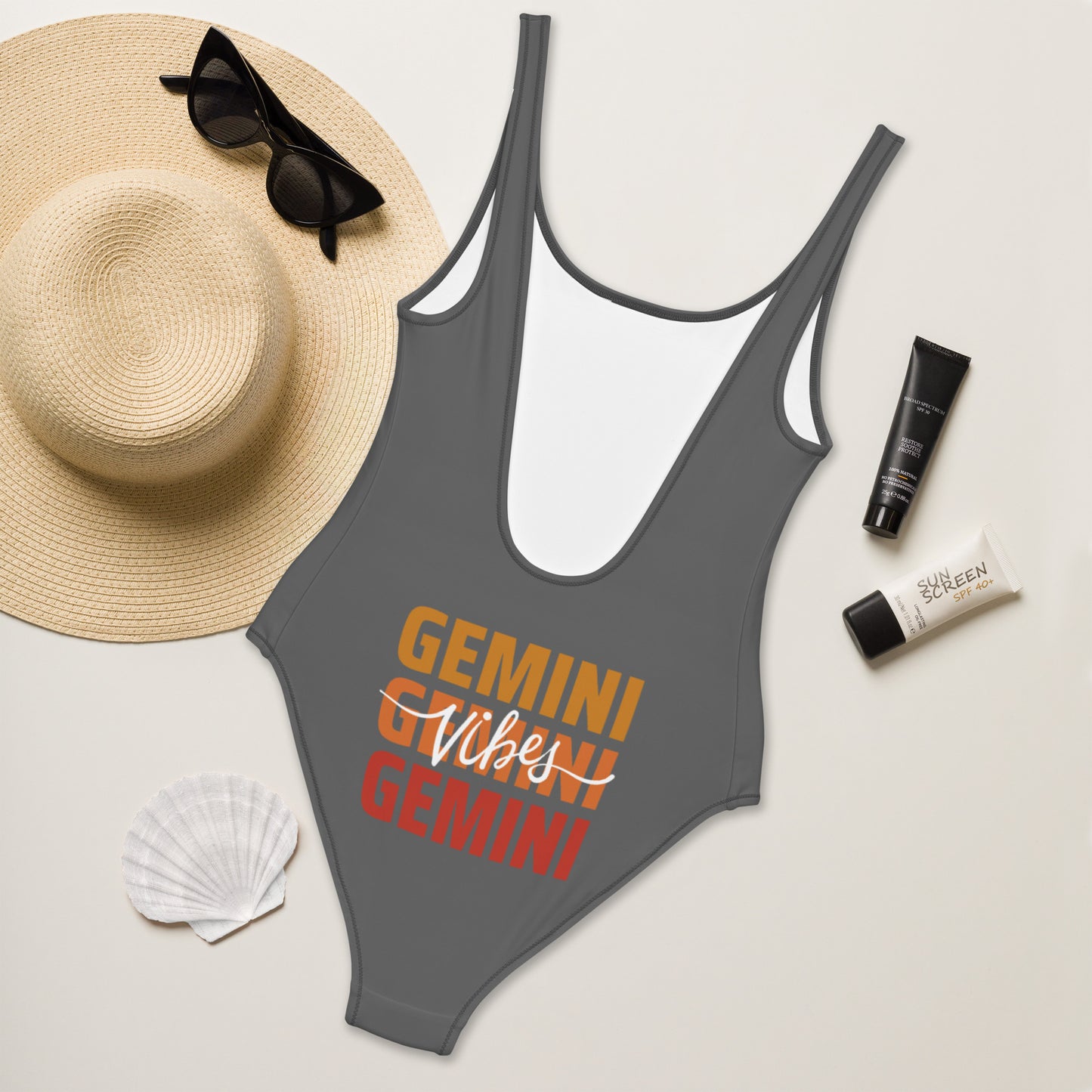 Gemini Vibes One-Piece Swimsuit