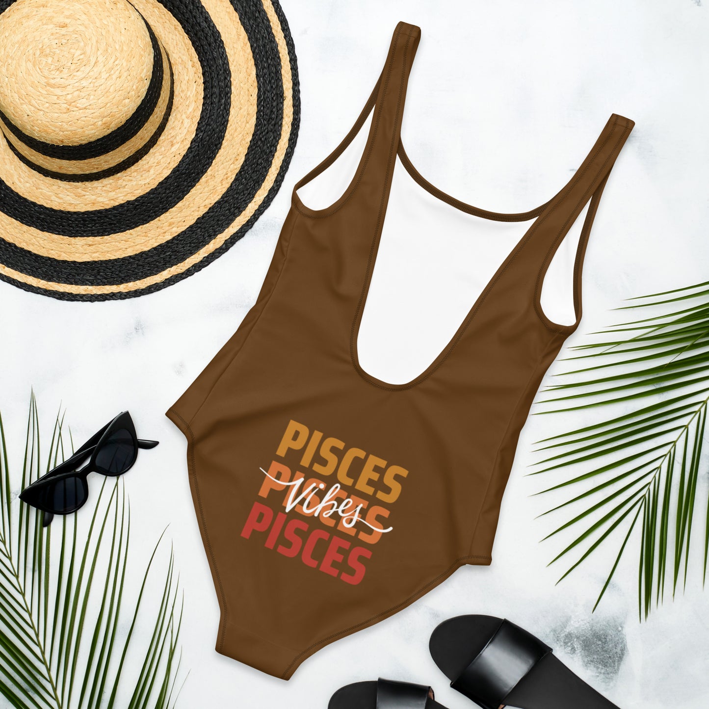 Pisces Vibes One-Piece Swimsuit