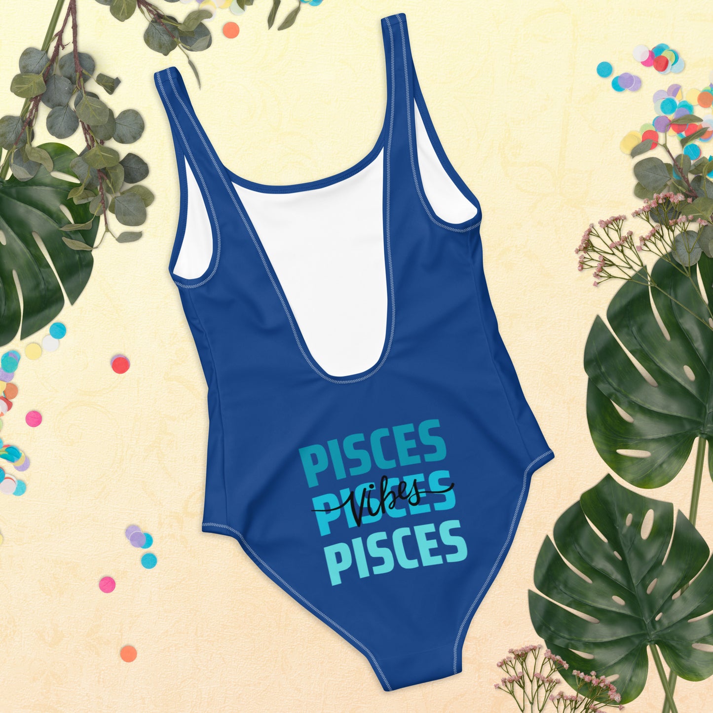 Pisces Vibes One-Piece Swimsuit