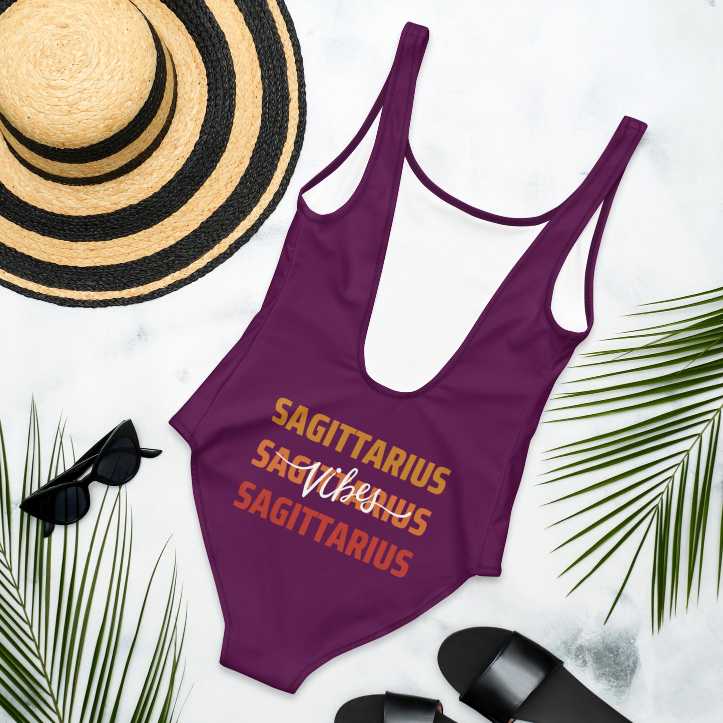 Sagitarrius Vibes One-Piece Swimsuit