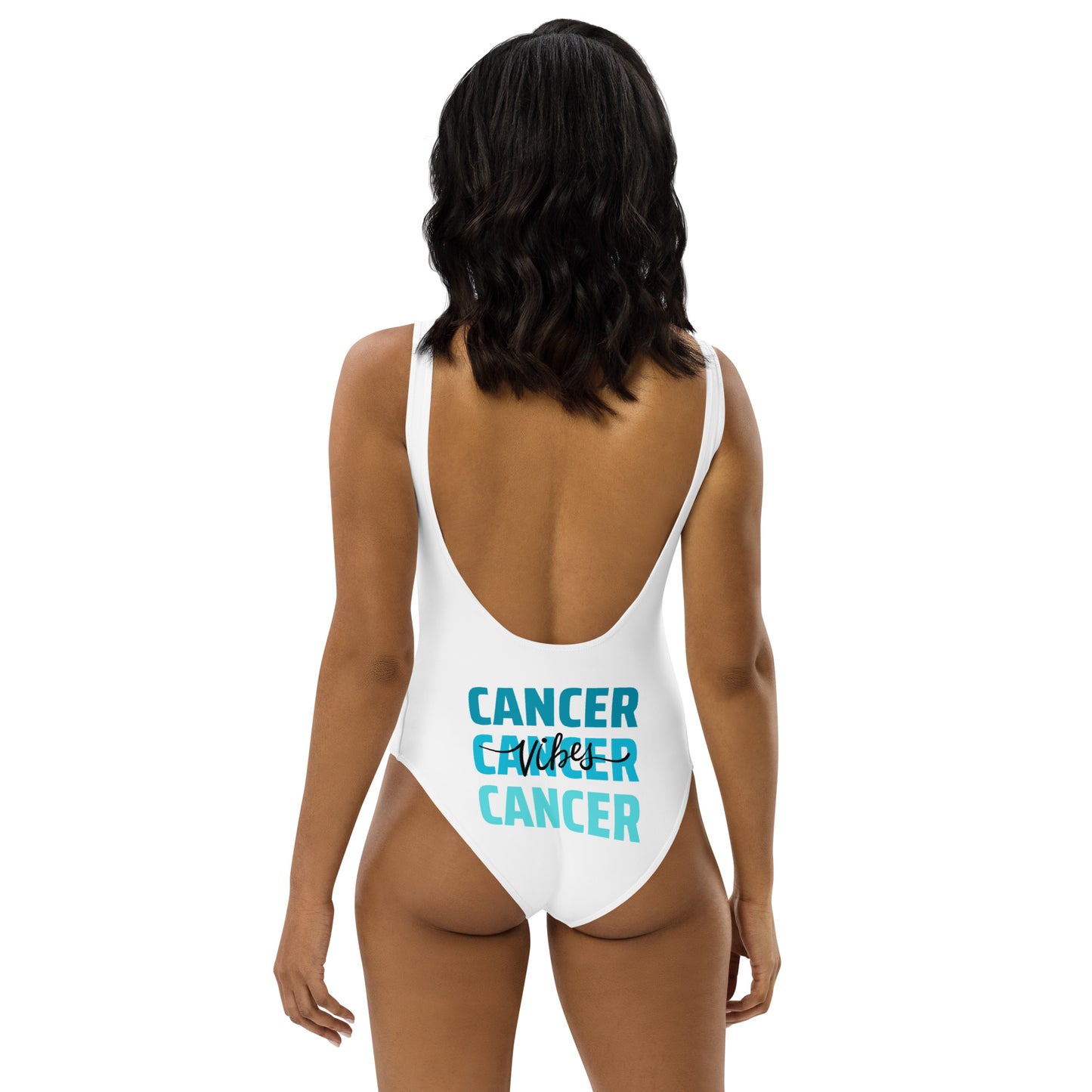 Cancer Vibes One-Piece Swimsuit