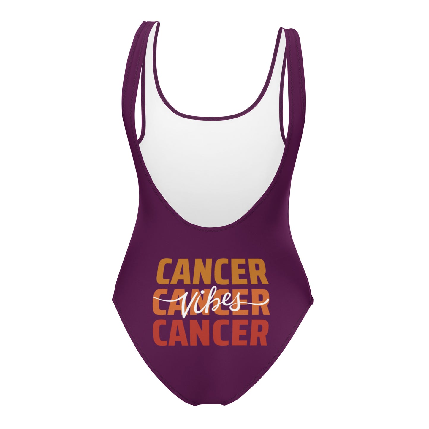 Cancer Vibes One-Piece Swimsuit