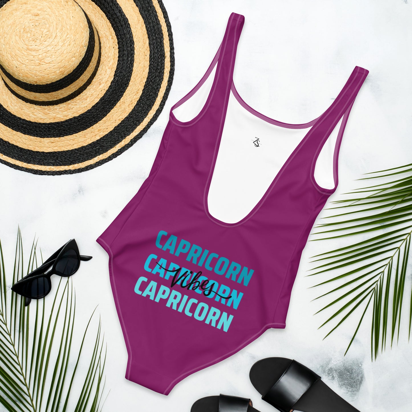 Capricorn Vibes One-Piece Swimsuit