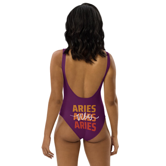 Aries Vibes One-Piece Swimsuit