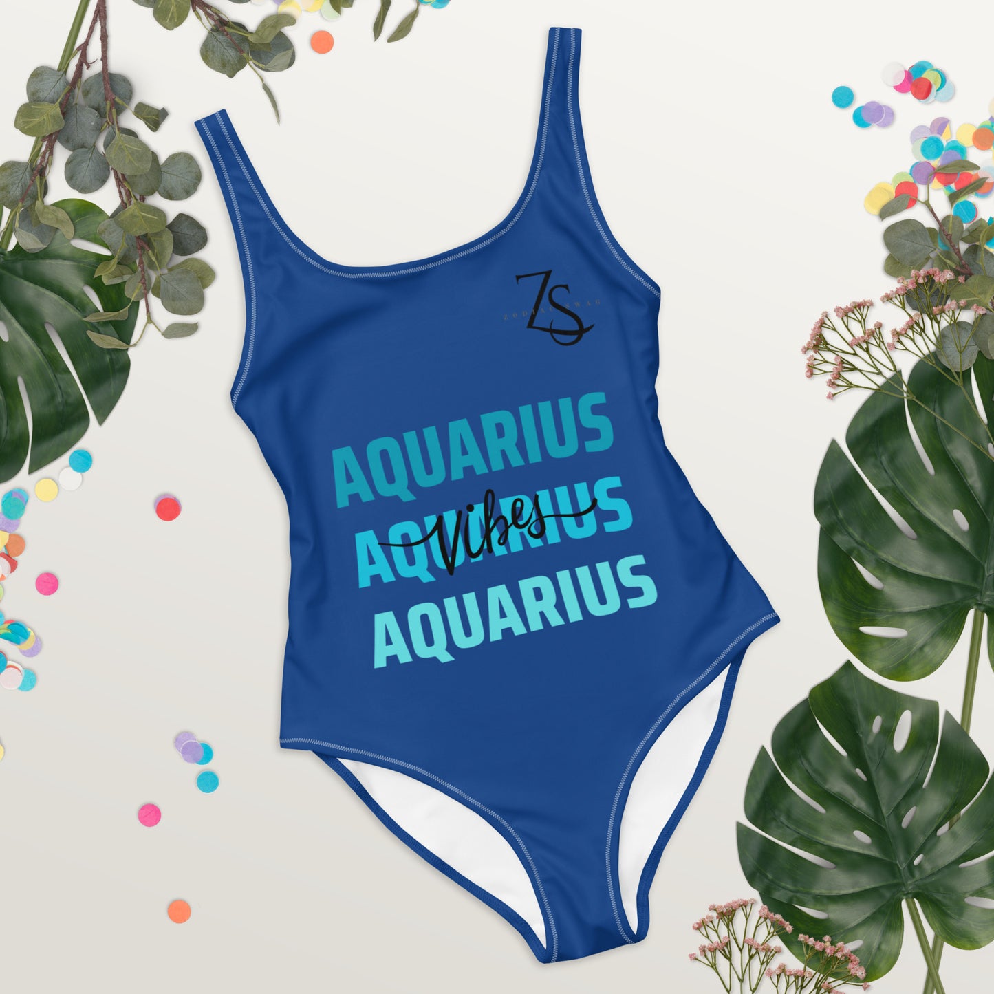 Aquarius Vibes One-Piece Swimsuit