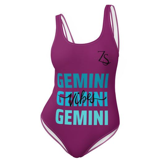 Gemini Vibes One-Piece Swimsuit