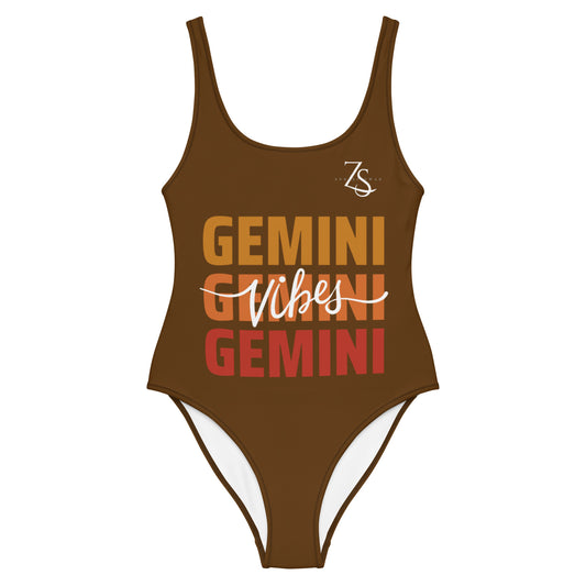 Gemini Vibes One-Piece Swimsuit