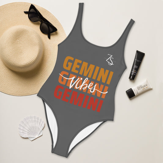 Gemini Vibes One-Piece Swimsuit