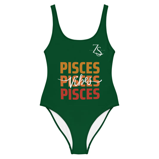 Pisces Vibes One-Piece Swimsuit