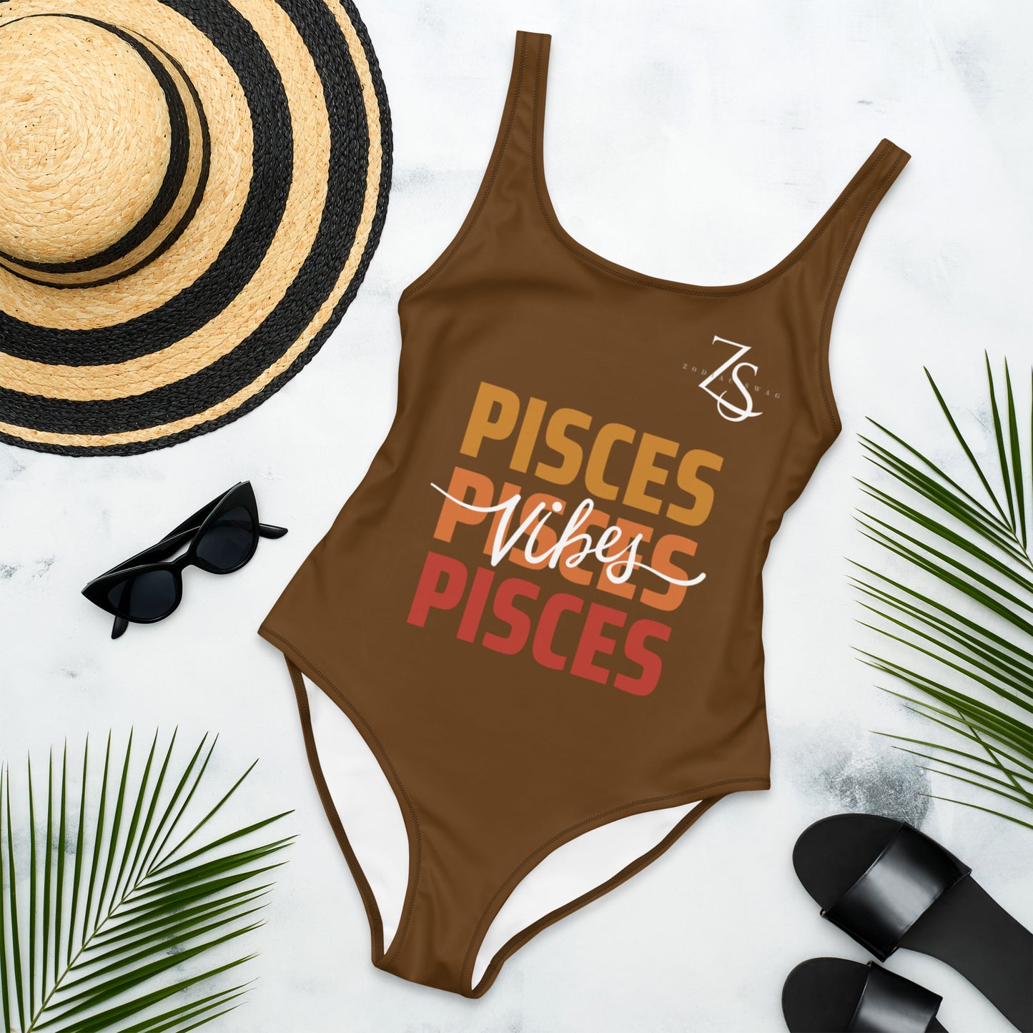 Pisces Vibes One-Piece Swimsuit