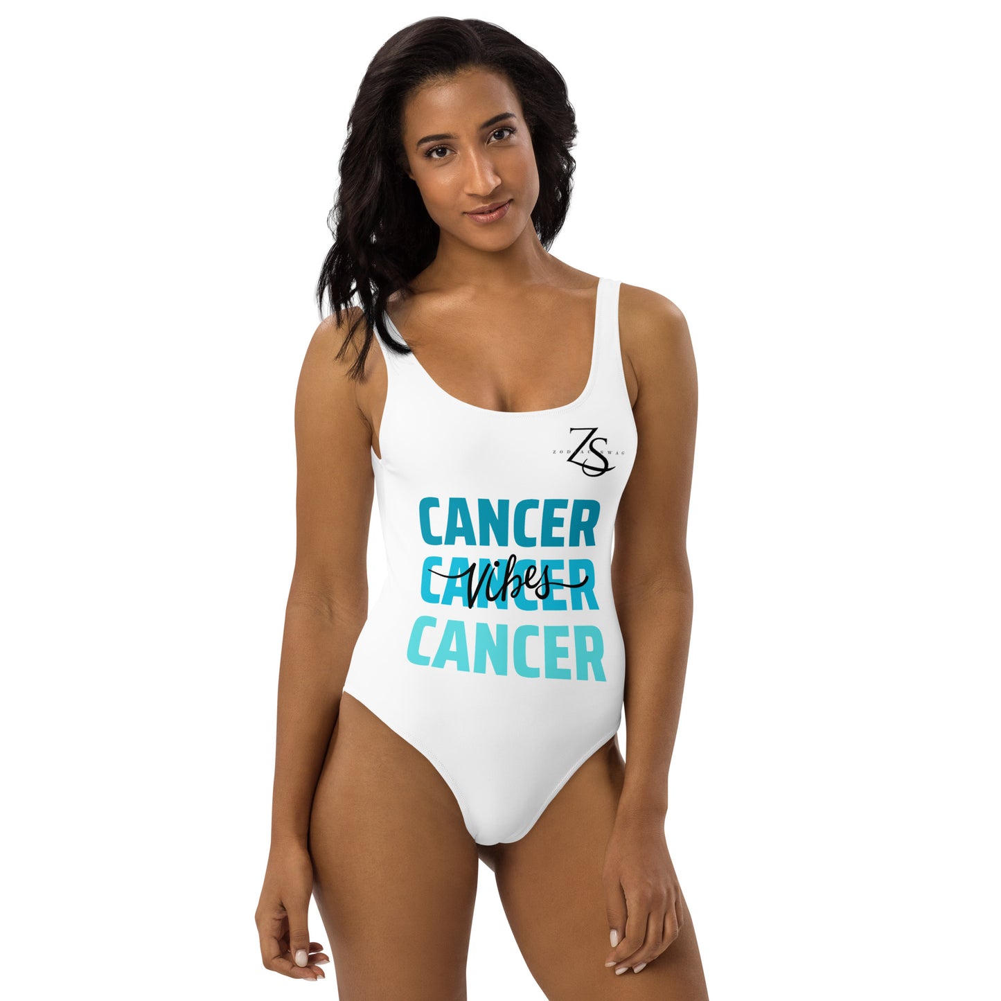 Cancer Vibes One-Piece Swimsuit