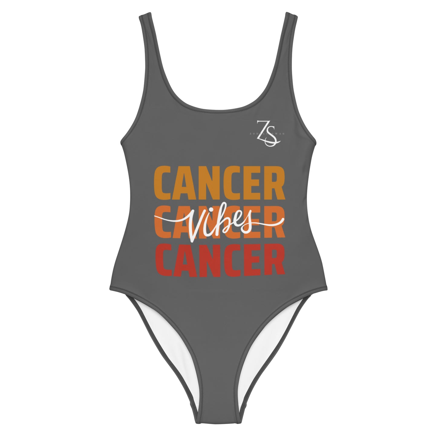 Cancer Vibes One-Piece Swimsuit