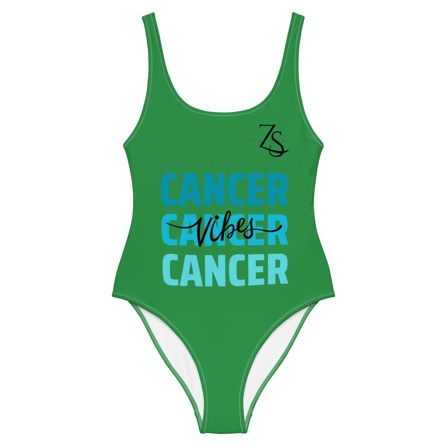 Cancer Vibes One-Piece Swimsuit