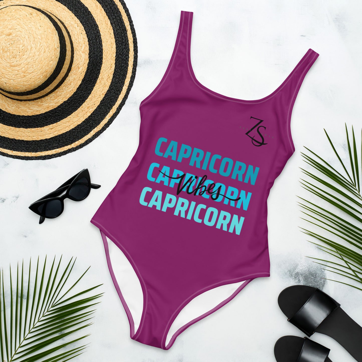 Capricorn Vibes One-Piece Swimsuit