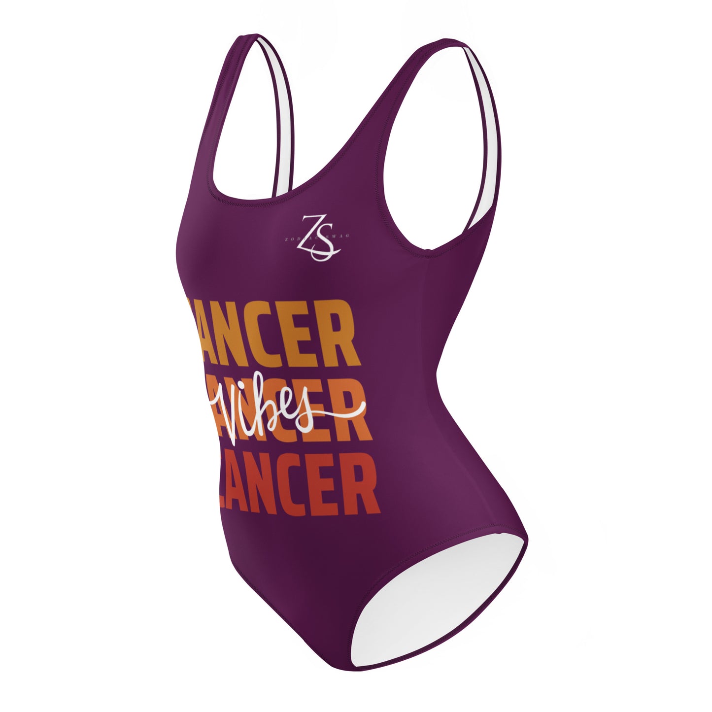 Cancer Vibes One-Piece Swimsuit