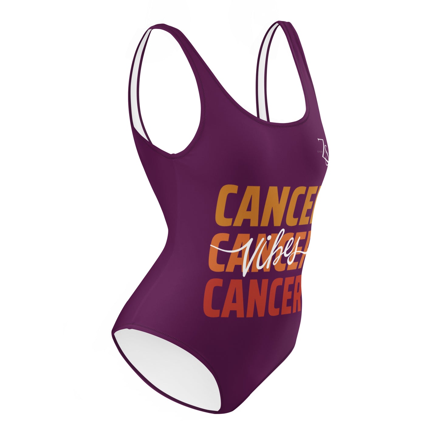 Cancer Vibes One-Piece Swimsuit