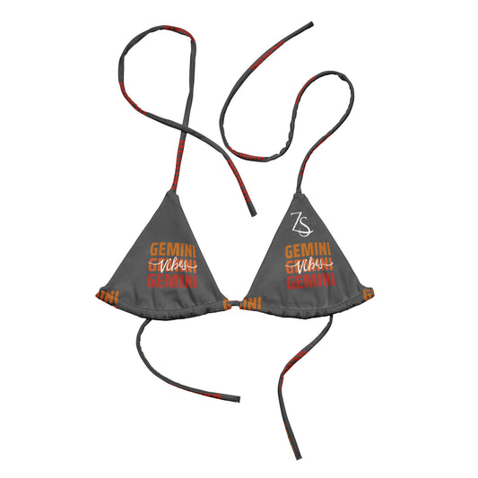 Gemini Vibes string bikini top