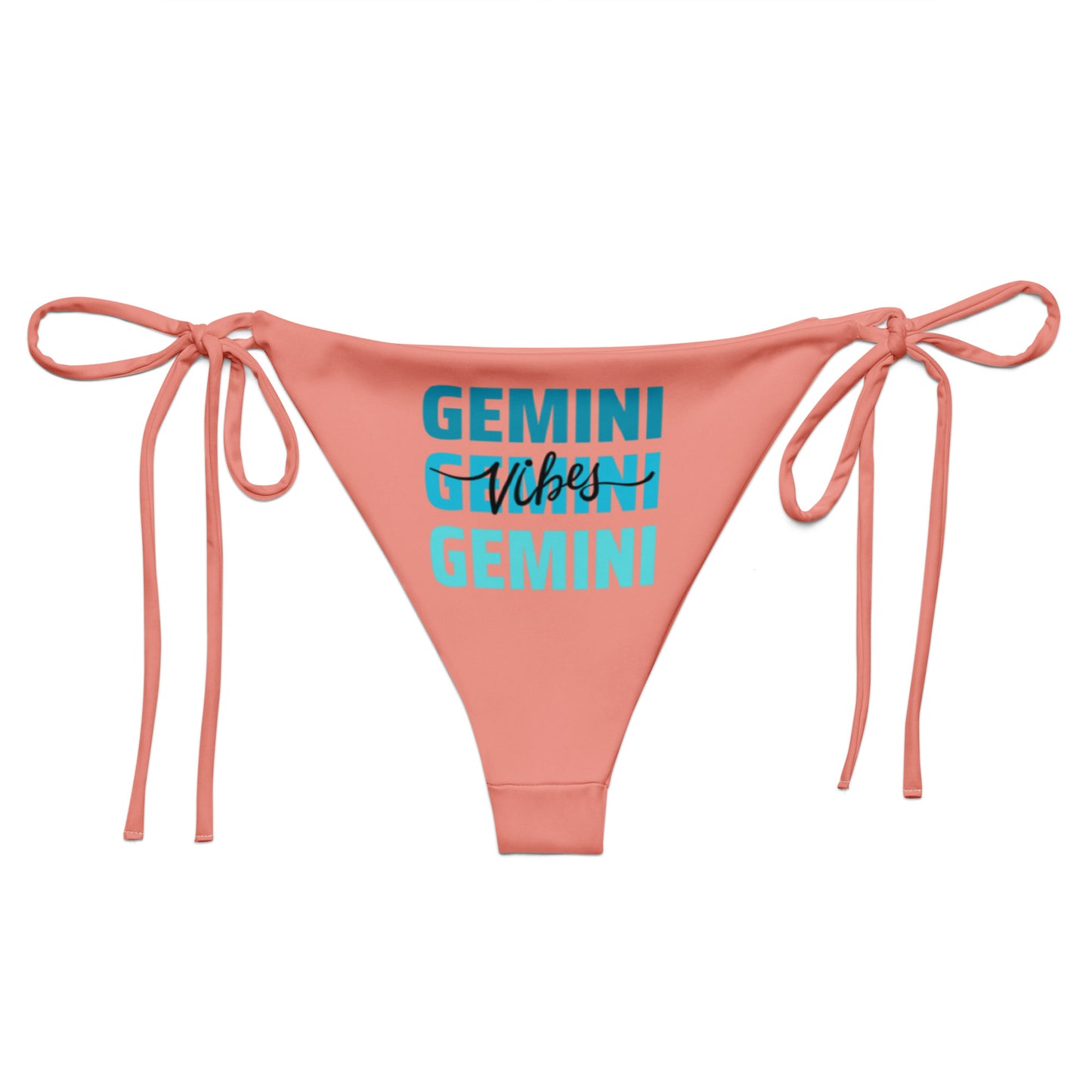 Gemini Vibes string bikini bottom