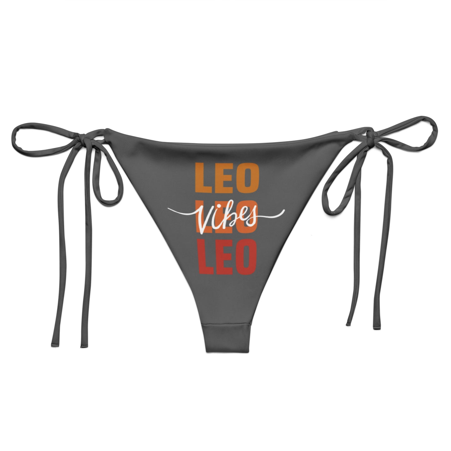 Leo Vibes string bikini bottom