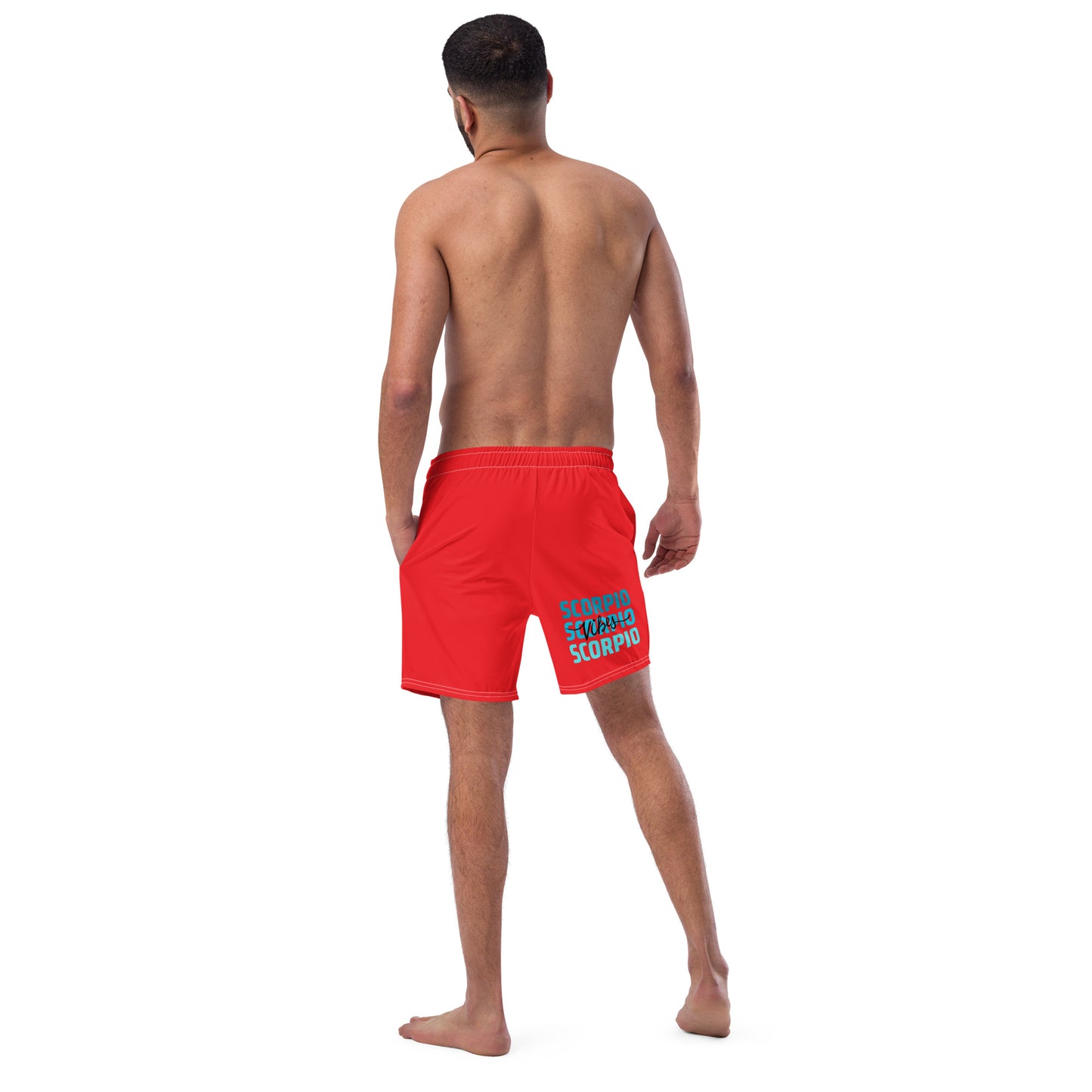 Scorpio Vibes Men's swim trunks