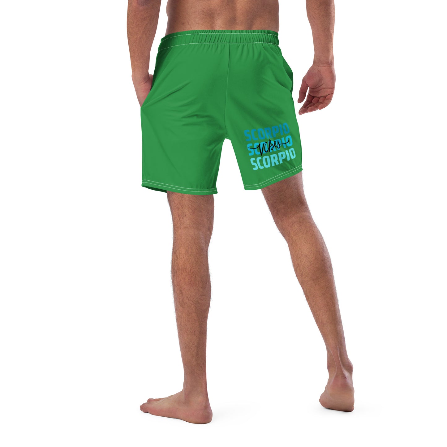 Scorpio Vibes Men's swim trunks