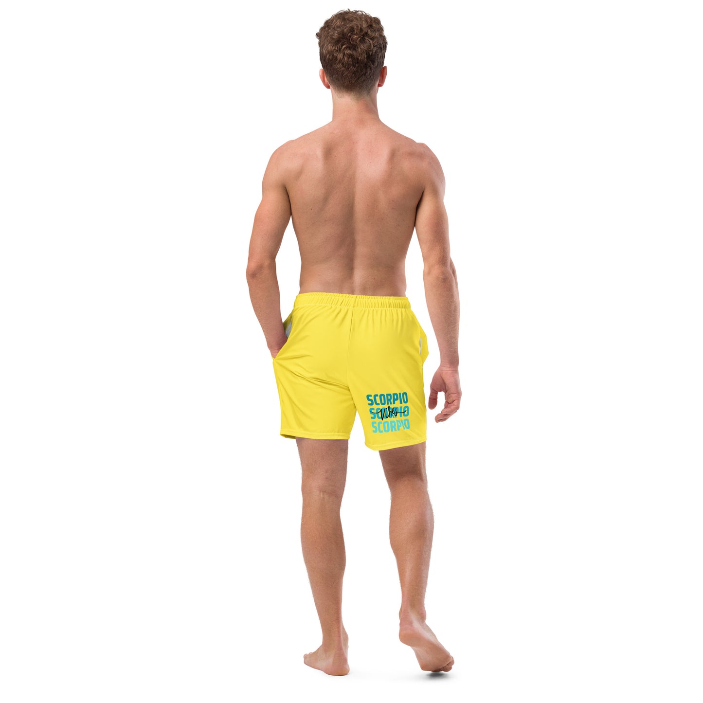 Scorpio Vibes Men's swim trunks