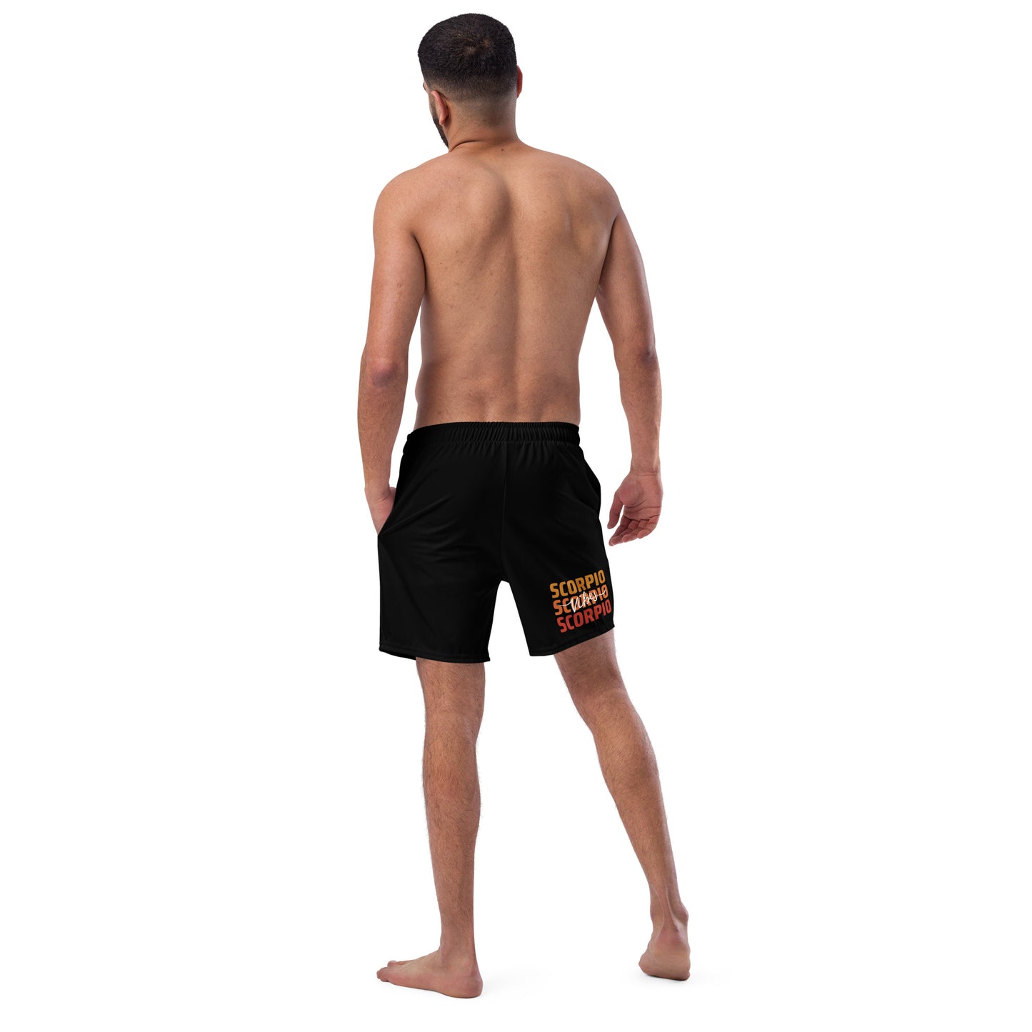 Scorpio Vibes Men's swim trunks