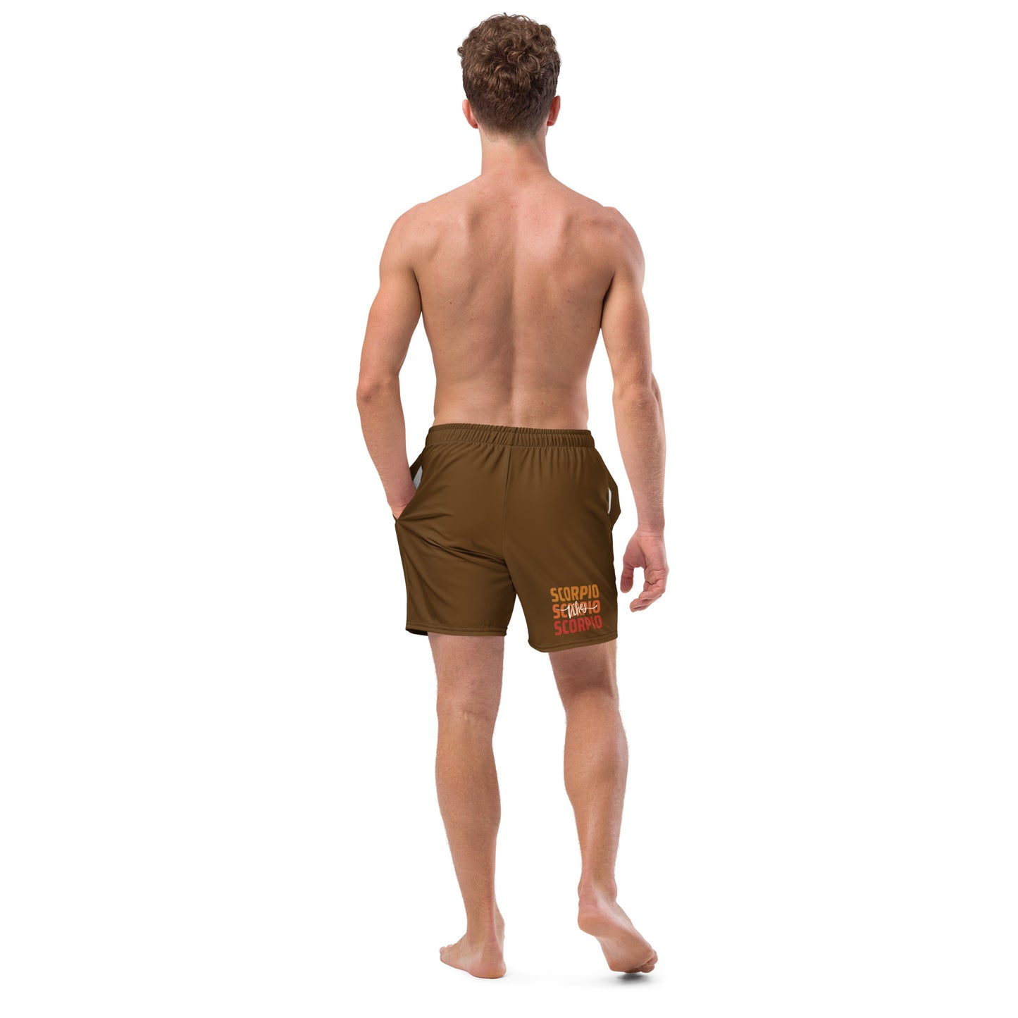 Scorpio Vibes Men's swim trunks