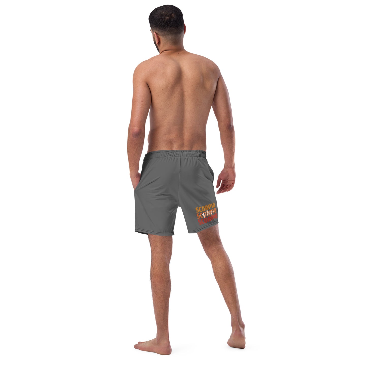 Scorpio Vibes Men's swim trunks