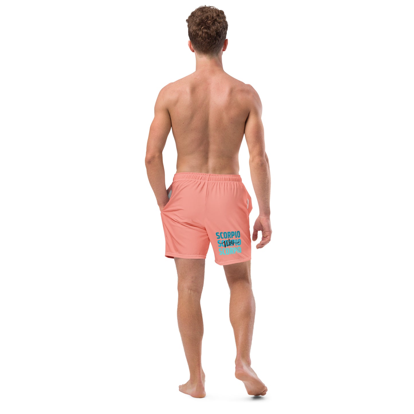 Scorpio Vibes Men's swim trunks