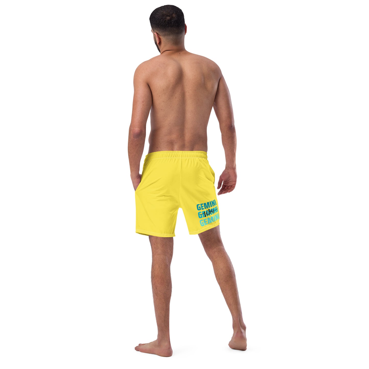 Gemini Vibes Men's swim trunks