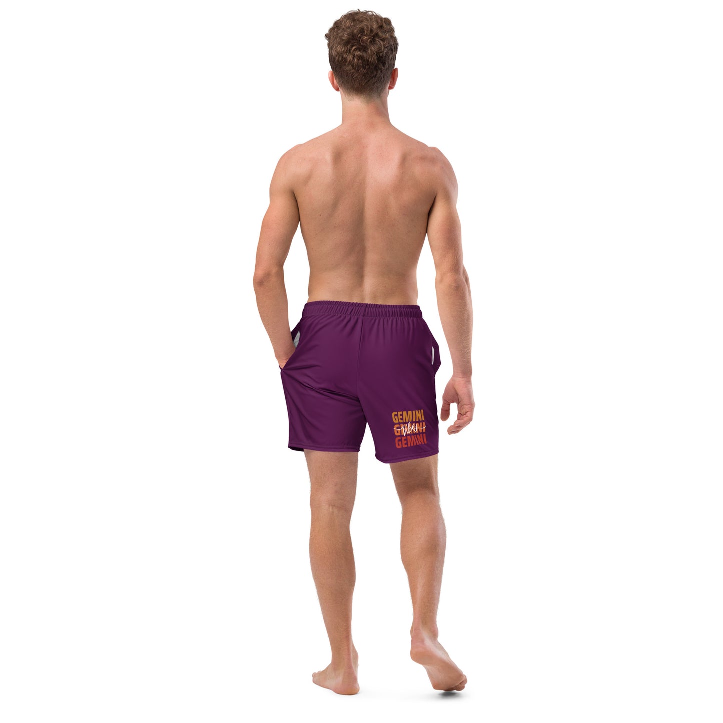 Gemini Vibes Men's swim trunks