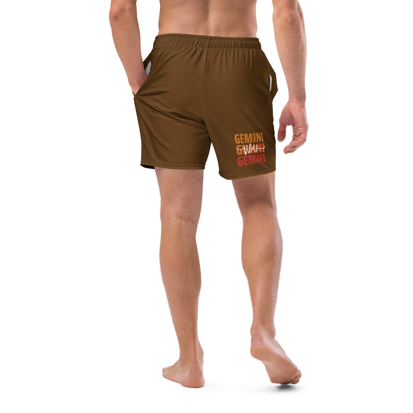 Gemini Vibes Men's swim trunks