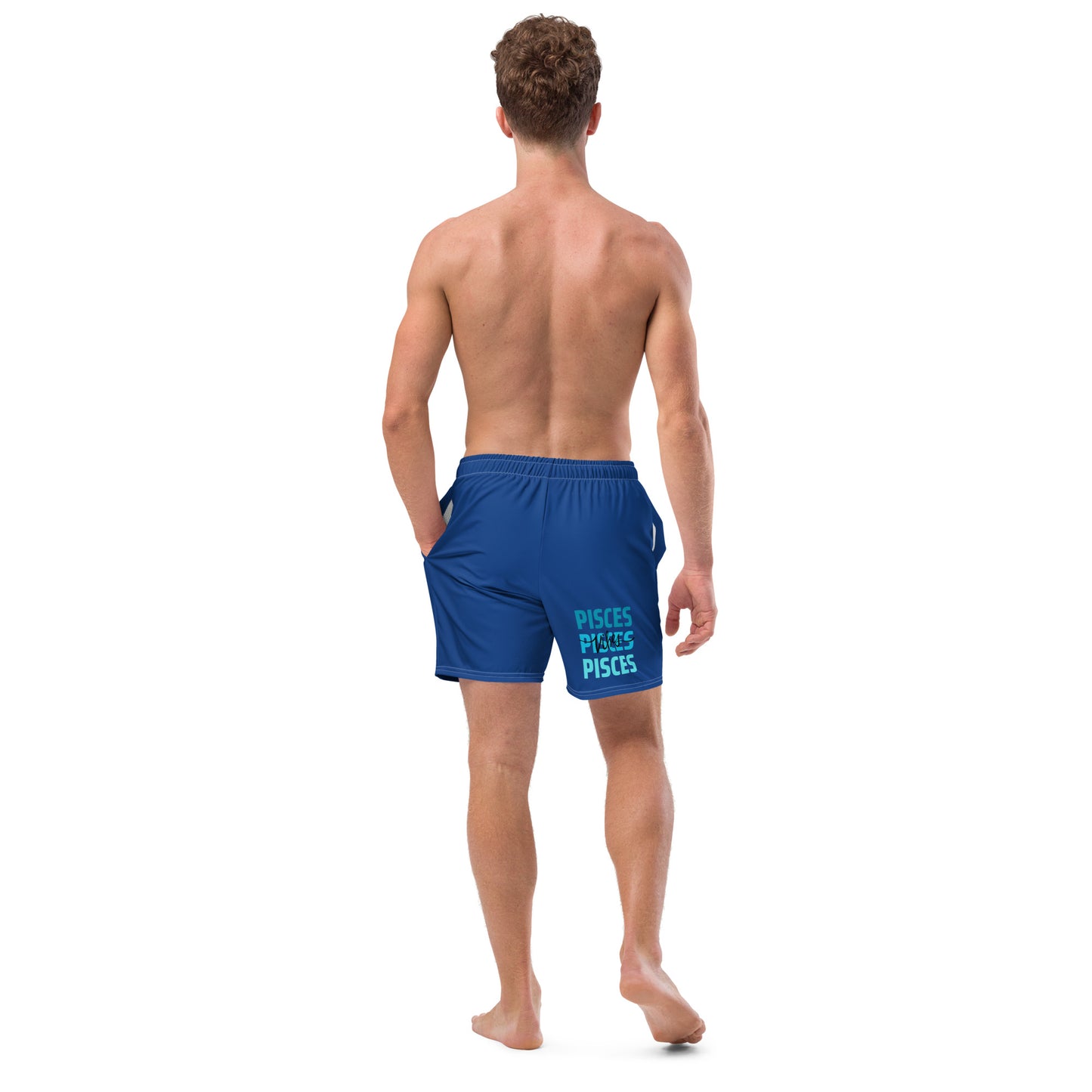 Pisces Vibes Men's swim trunks