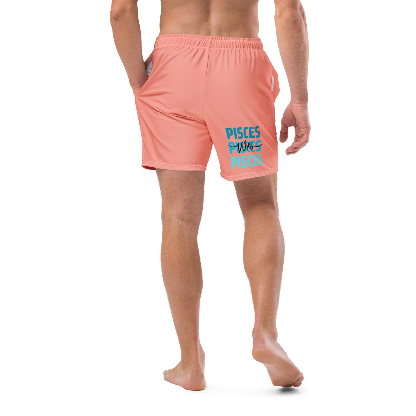 Pisces Vibes Men's swim trunks