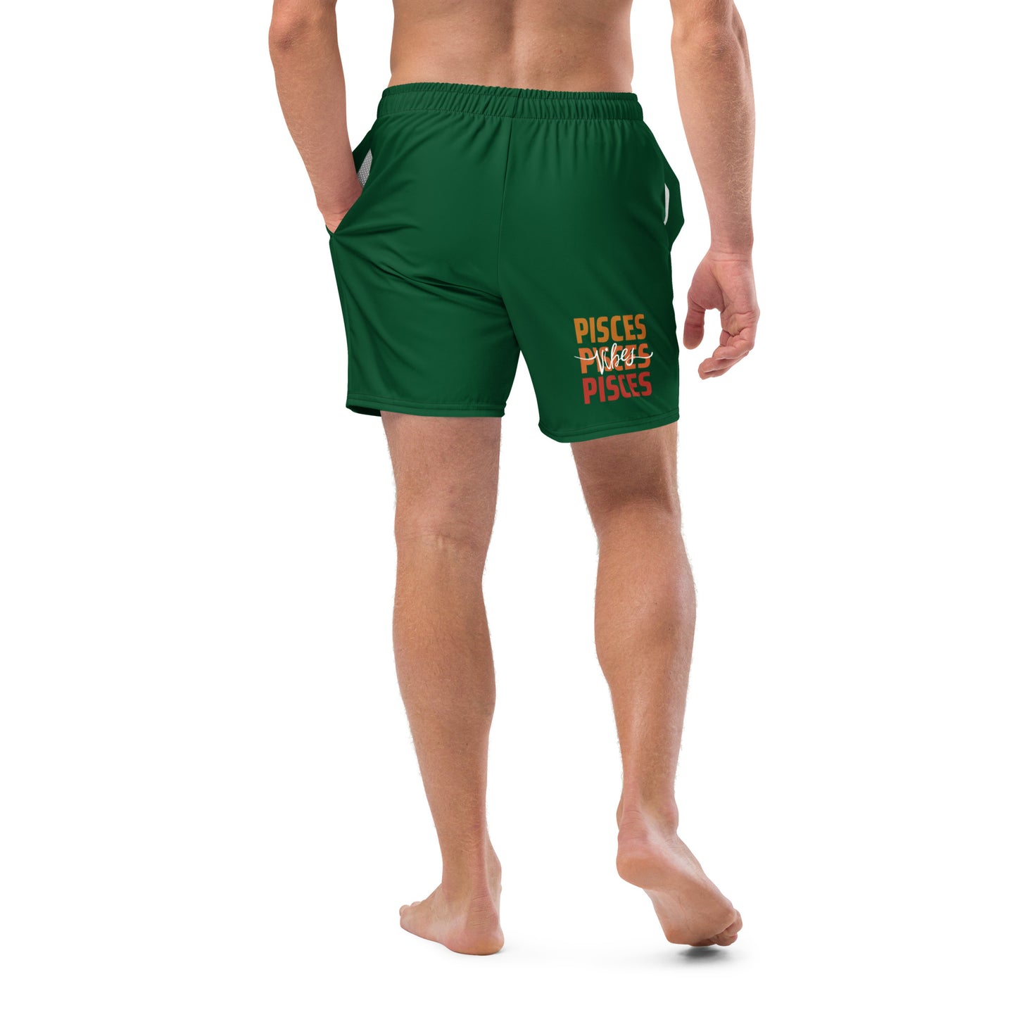 Pisces Vibes Men's swim trunks