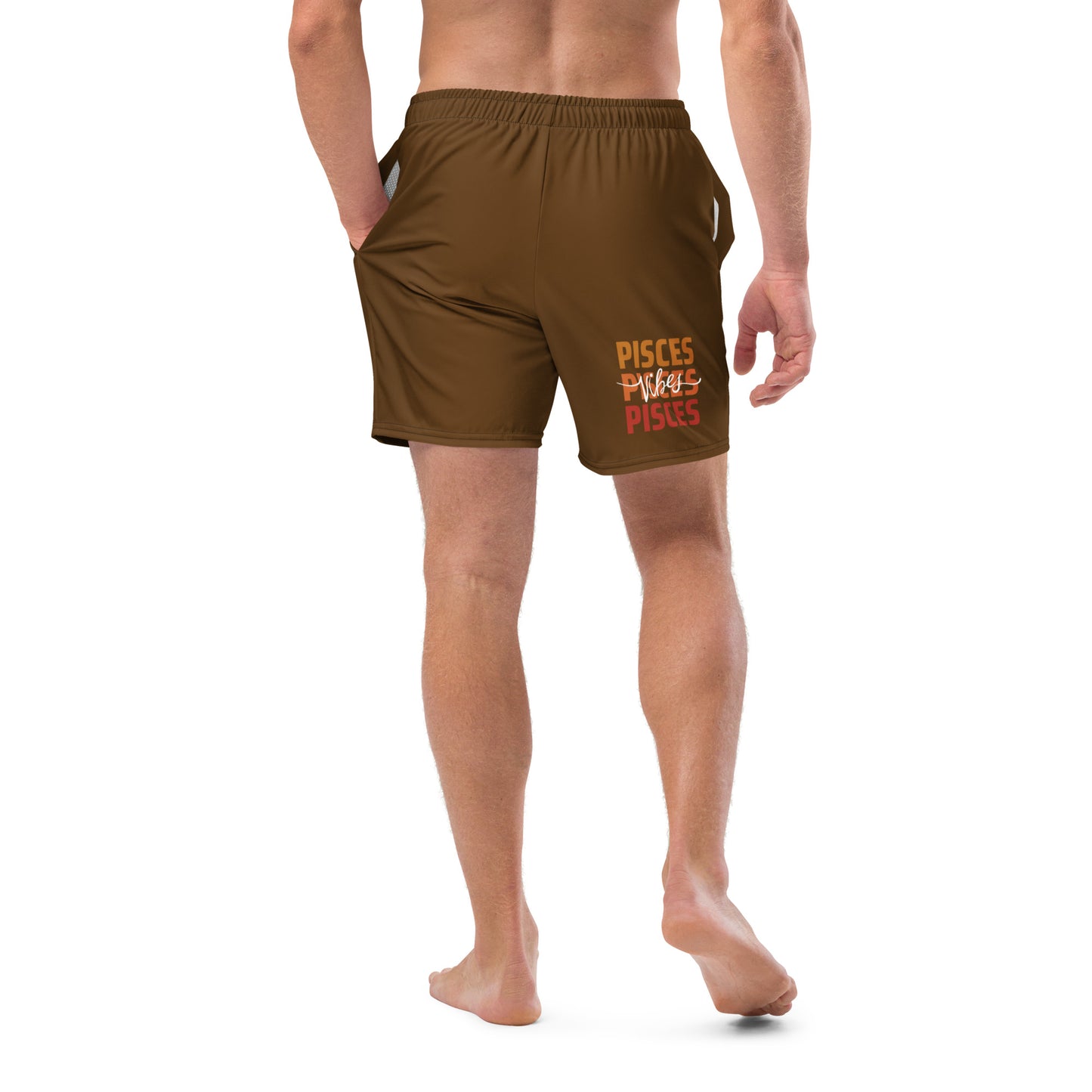 Pisces Vibes Men's swim trunks