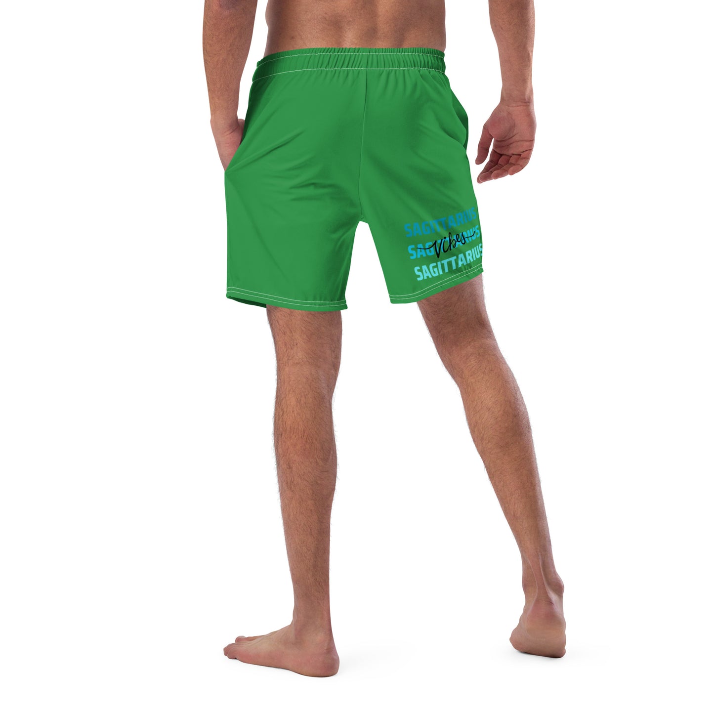 Sagittarius Vibes Men's swim trunks