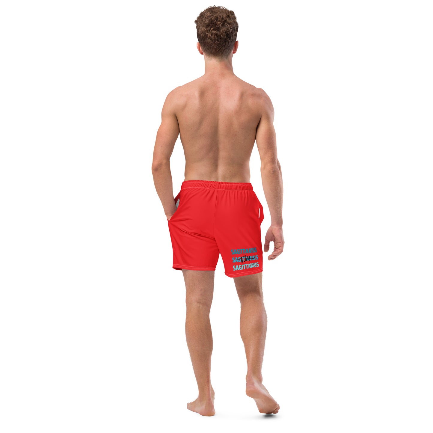 Sagittarius Vibes Men's swim trunks