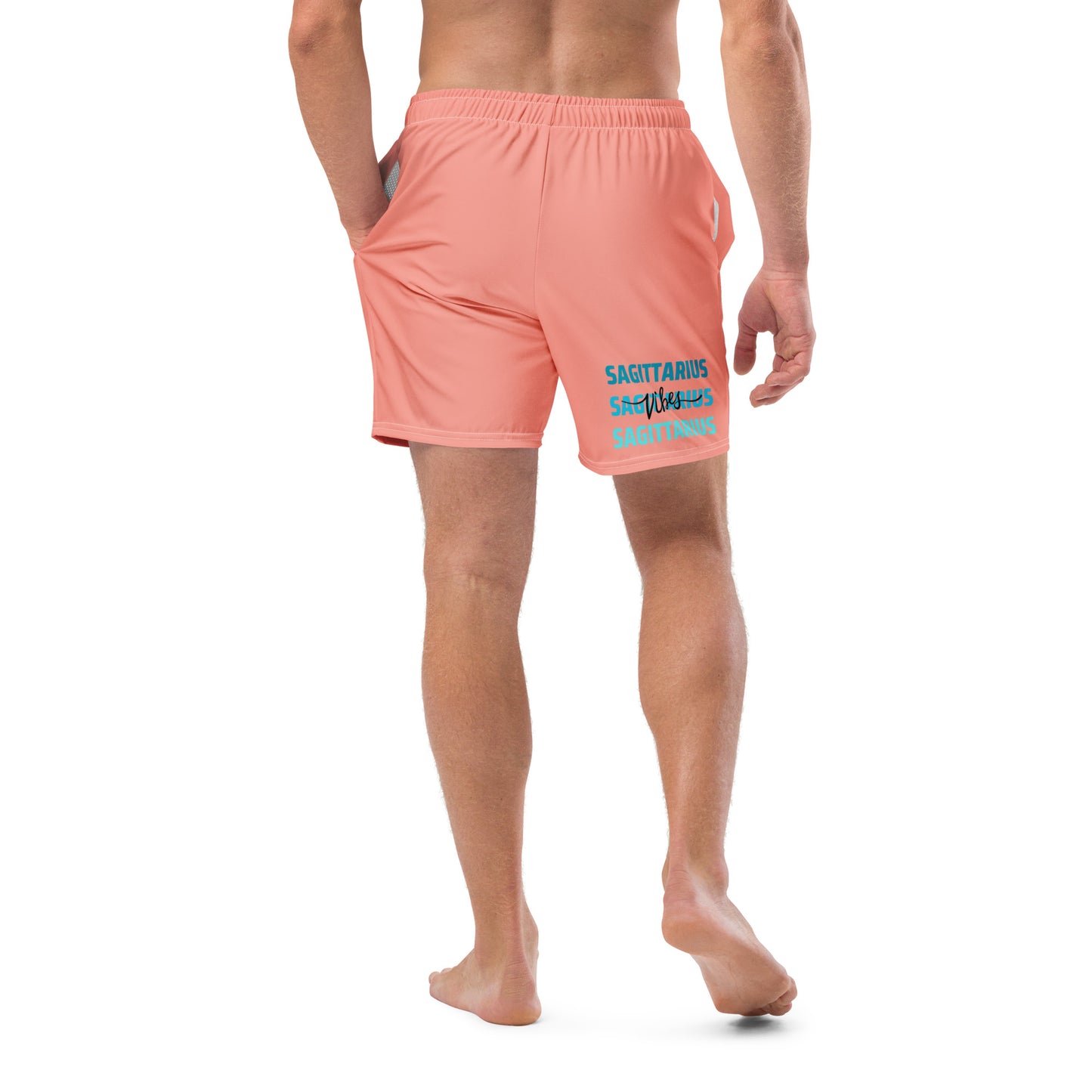 Sagittarius Vibes Men's swim trunks