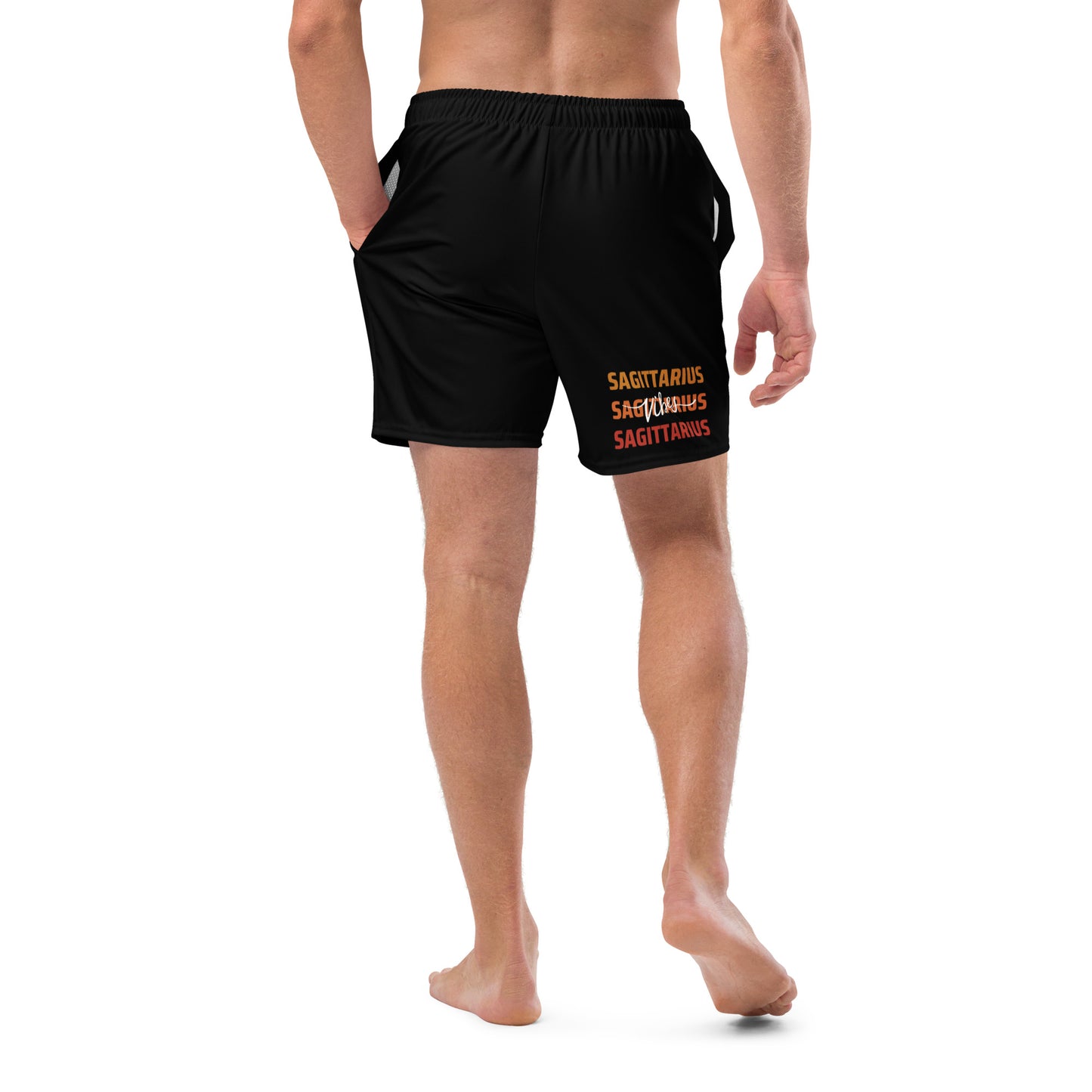 Sagittarius Vibes Men's swim trunks