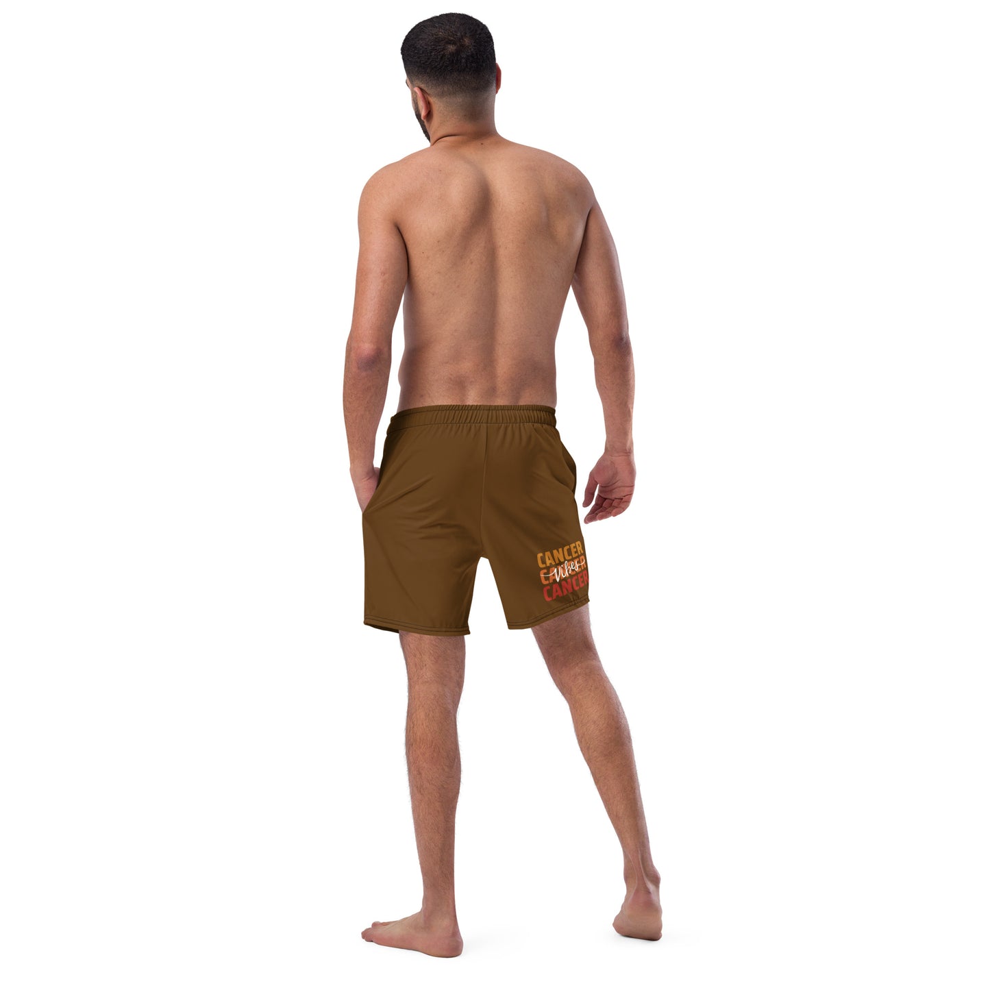 Cancer Vibes Men's swim trunks