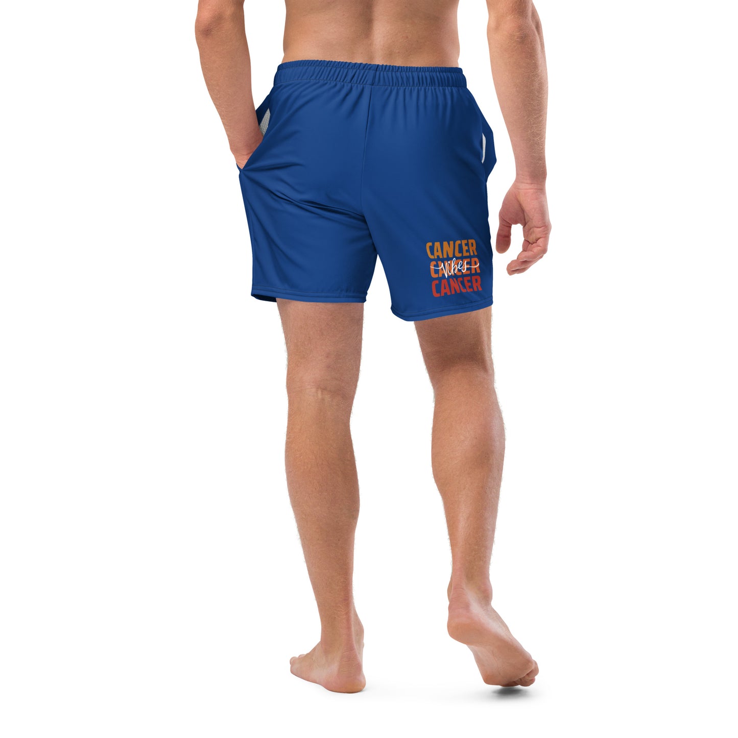 Cancer Vibes Men's swim trunks