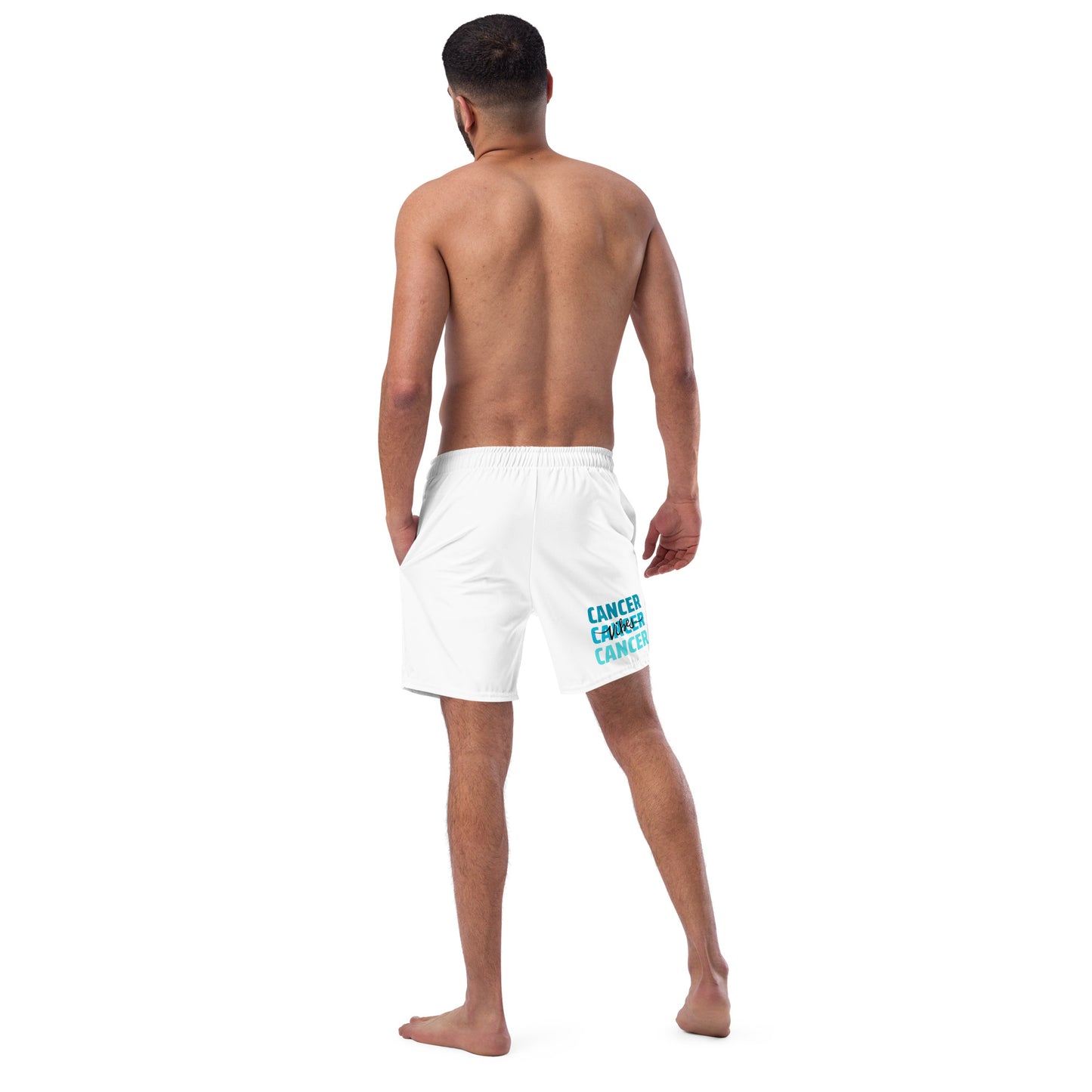 Cancer Vibes Men's swim trunks