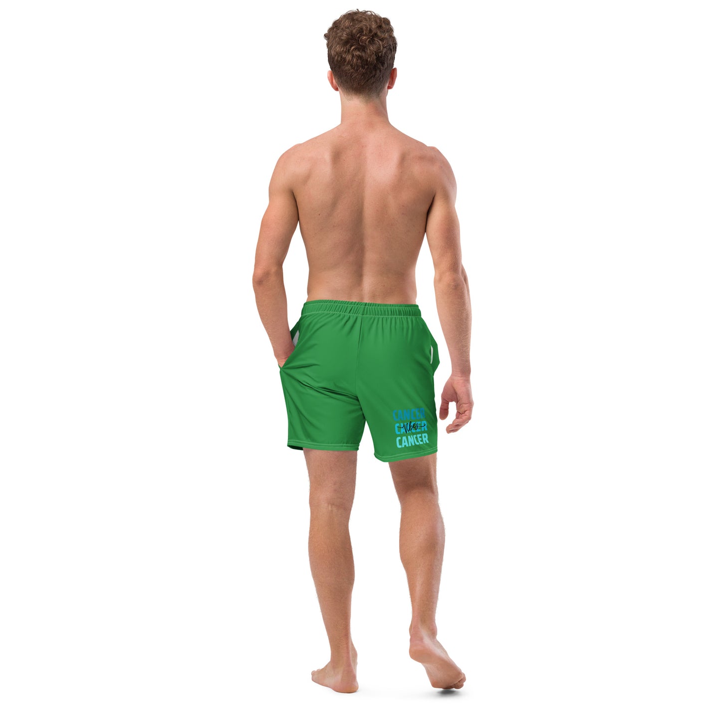 Cancer Vibes Men's swim trunks