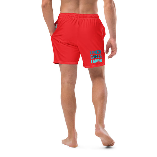 Cancer Vibes Men's swim trunks