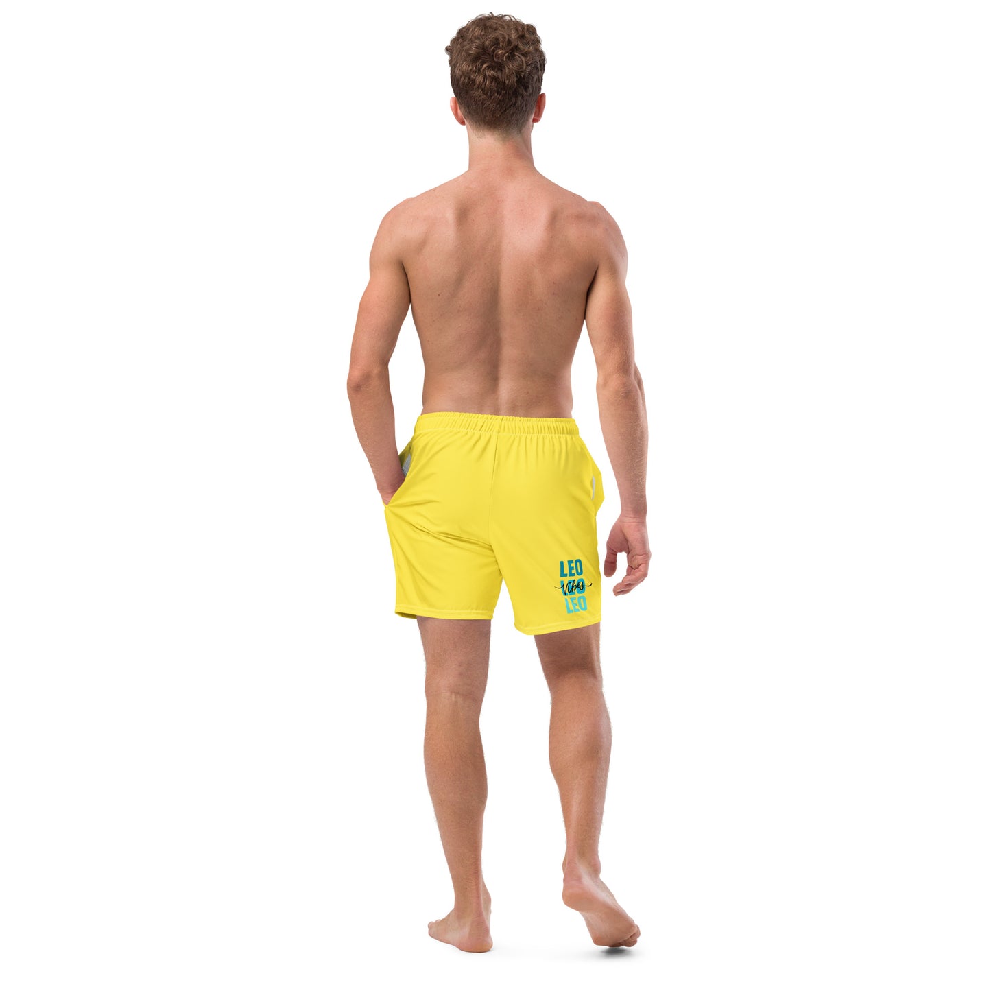 Leo Vibes Men's swim trunks